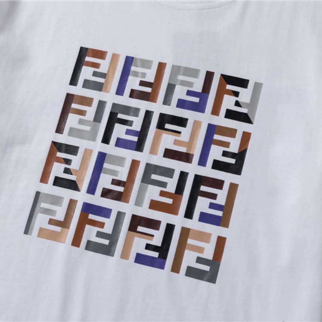FD Logo Print T-shirt in White - 81 - fd0000081 - Image 6