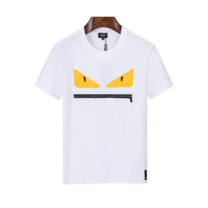 FD Monster T-Shirt With Zipper in White - 83 - fd0000083