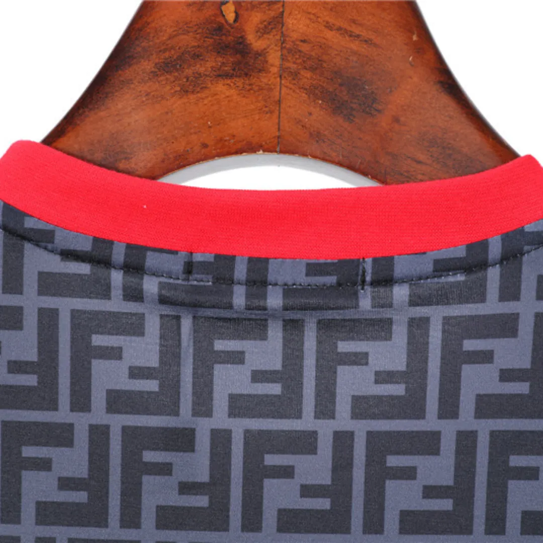 FD FF Logo Print T Shirt in Navy - 85 - fd0000085 - Image 4