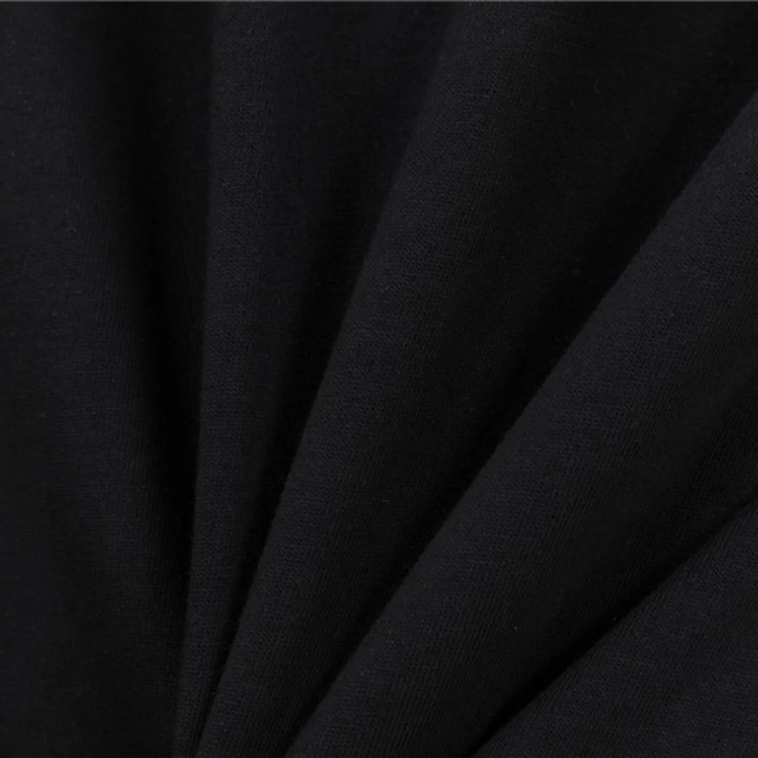 FD Logo Patch Crewneck T-Shirt in Black - 86 - fd0000086 - Image 10