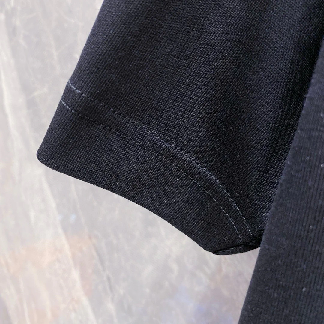 FD Logo-Print Cotton T-Shirt - FD0011 - Image 7