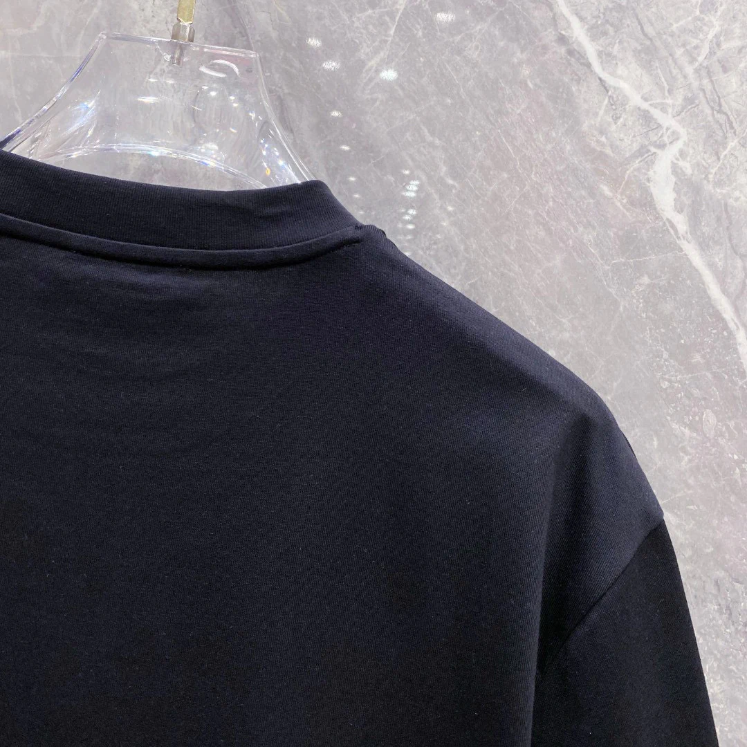 FD Logo-Print Cotton T-Shirt - FD0011 - Image 9