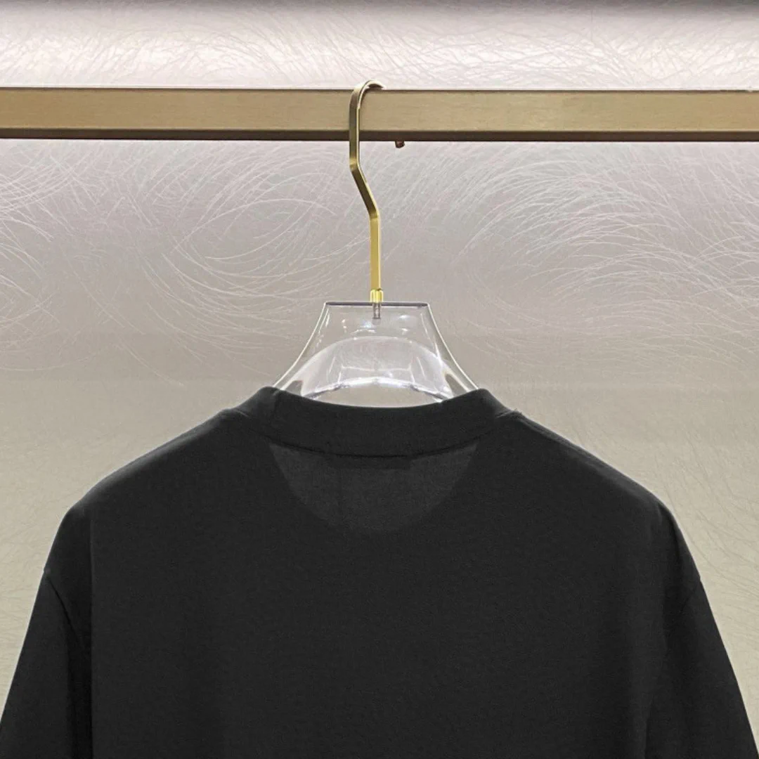 FD Logo-Print Cotton T-Shirt - FD0014 - Image 7