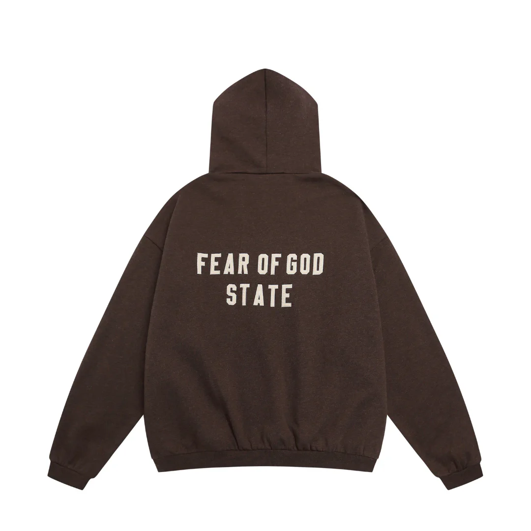 Essentials FOG Hoodie Zip - FOG0013 - Image 4