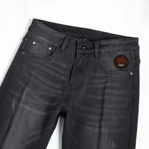 Alternative view of GA Black Jeans - GA0002