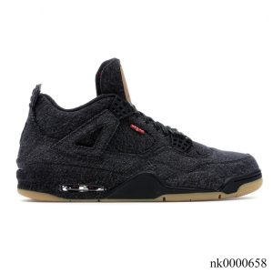 AJ 4 Retro Levi's Black (Levi's Tag) Shoes Sneakers - nk0000658
