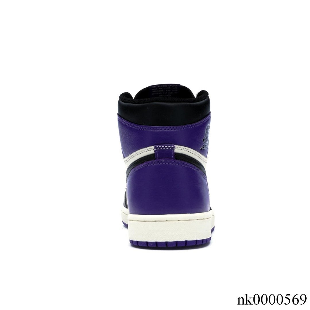 AJ 1 Retro High Court Purple Shoes Sneakers - nk0000569 - Image 3