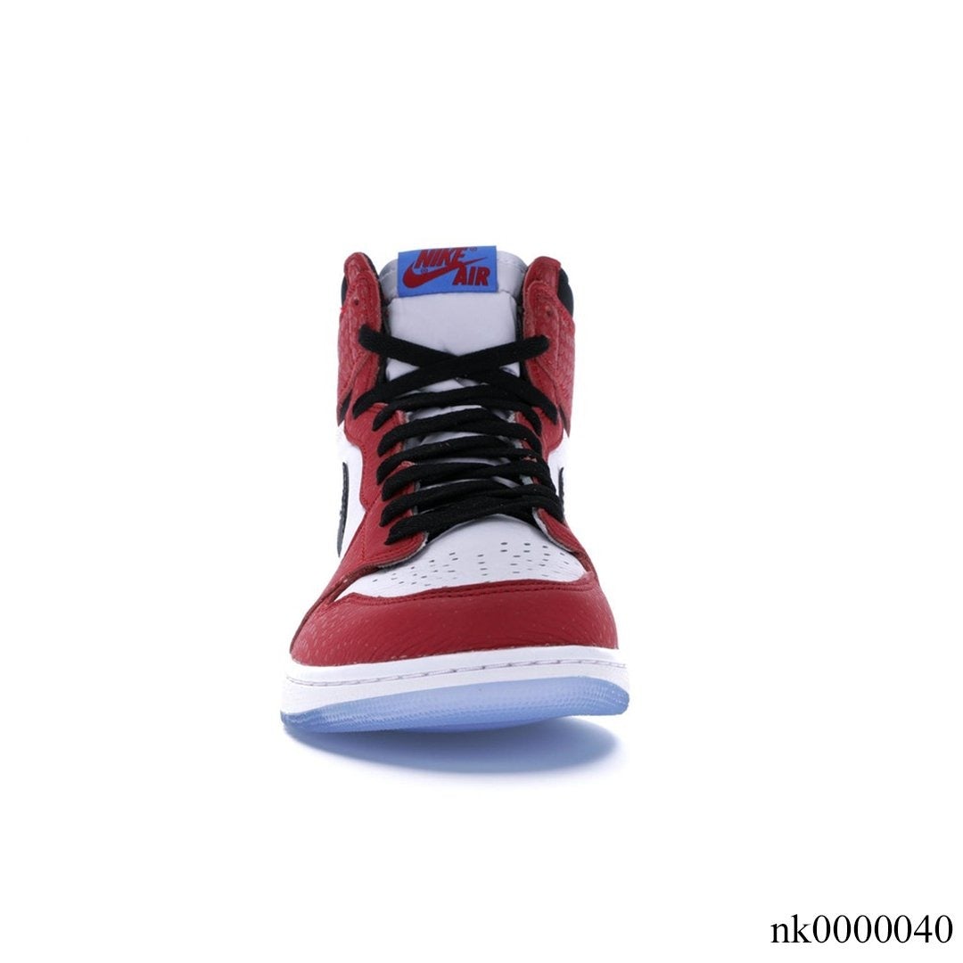 AJ 1 Retro High Spider-Man Origin Story Shoes Sneakers - nk0000040 - Image 3