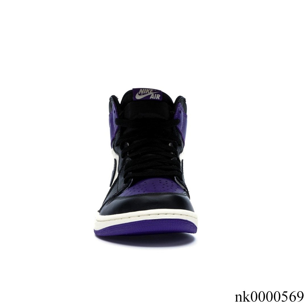 AJ 1 Retro High Court Purple Shoes Sneakers - nk0000569 - Image 4
