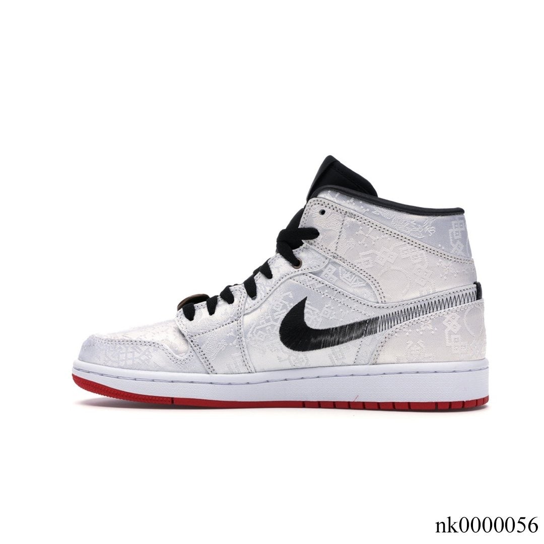 AJ 1 Mid SE Fearless Edison Chen CLOT Shoes Sneakers - nk0000056 - Image 2