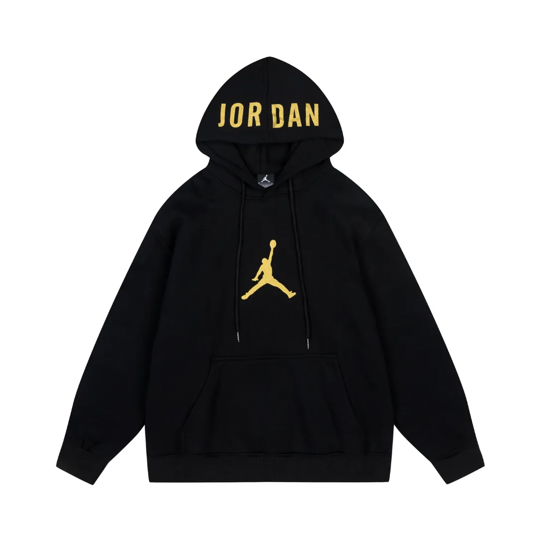 JD Logo Printed Hoodie - JD0032 - Image 3