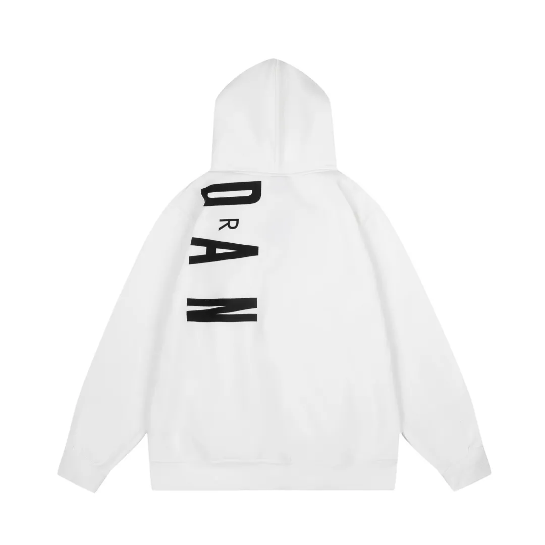 JD Logo Printed Hoodie - JD0034 - Image 2
