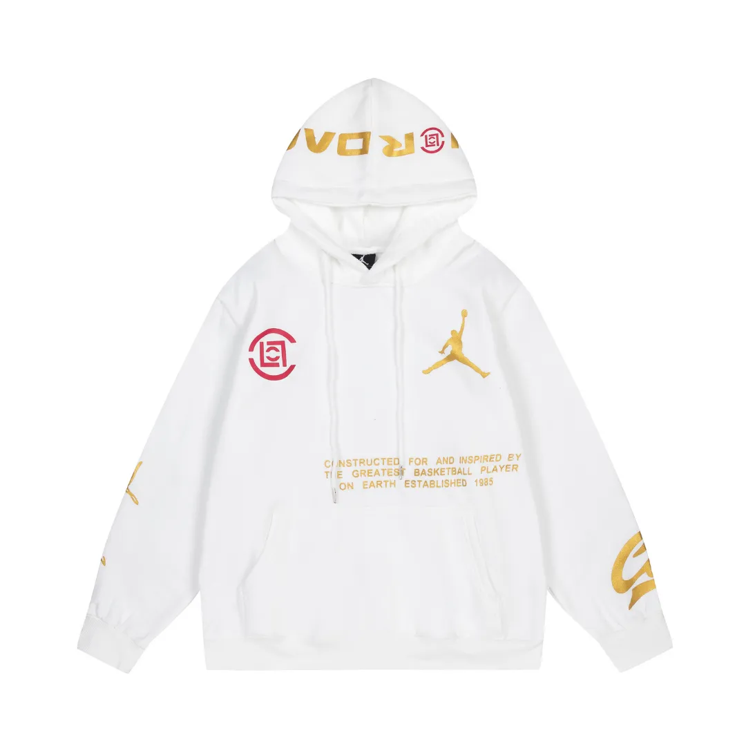 JD Logo Printed Hoodie - JD0035