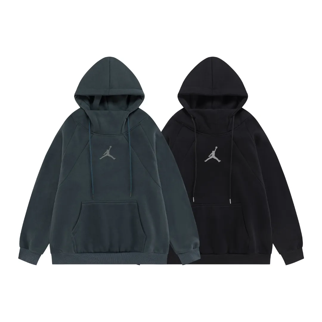 JD Logo Printed Hoodie - JD0036 - Image 5