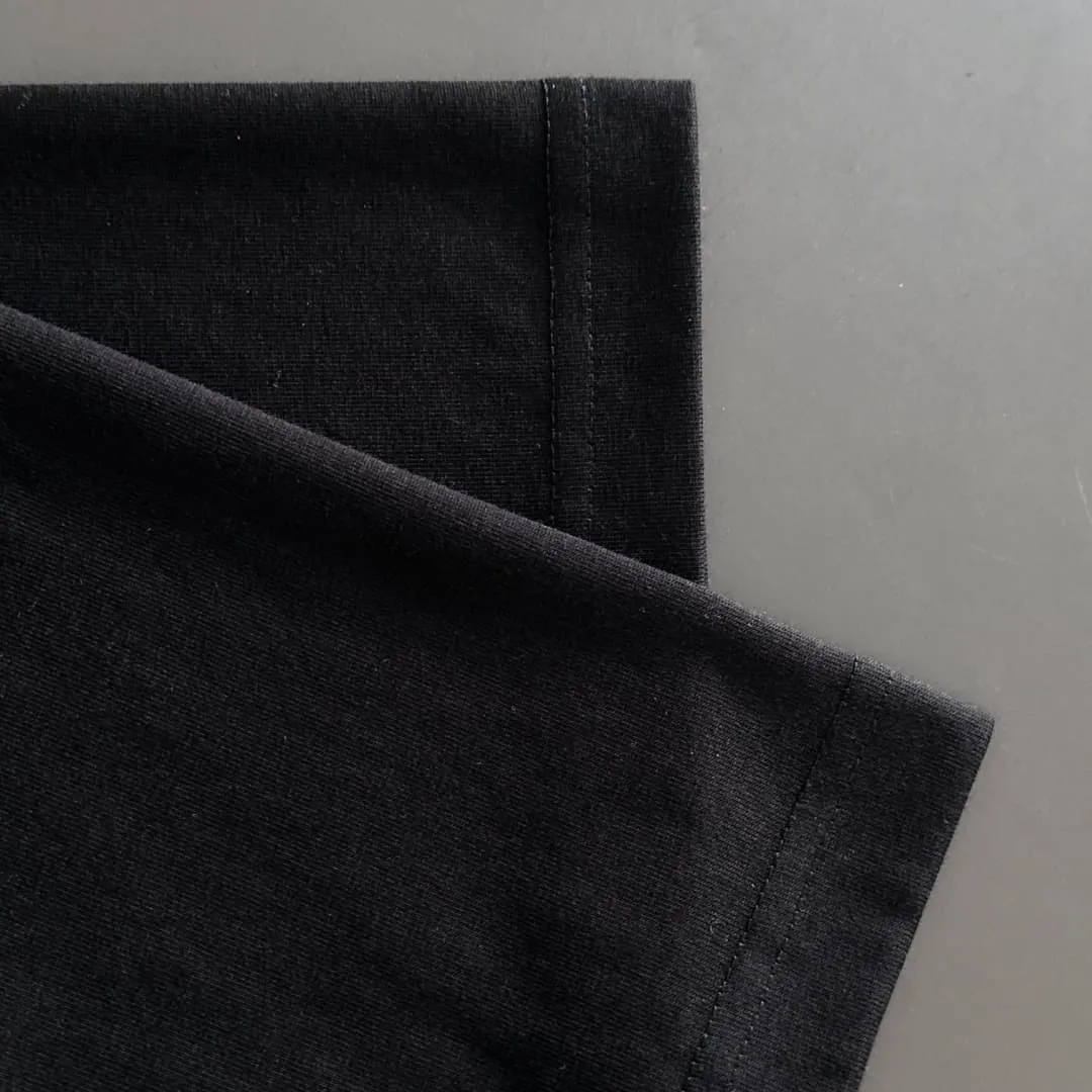 LW Black Logo-Print Cotton T-Shirt - LW0004 - Image 8