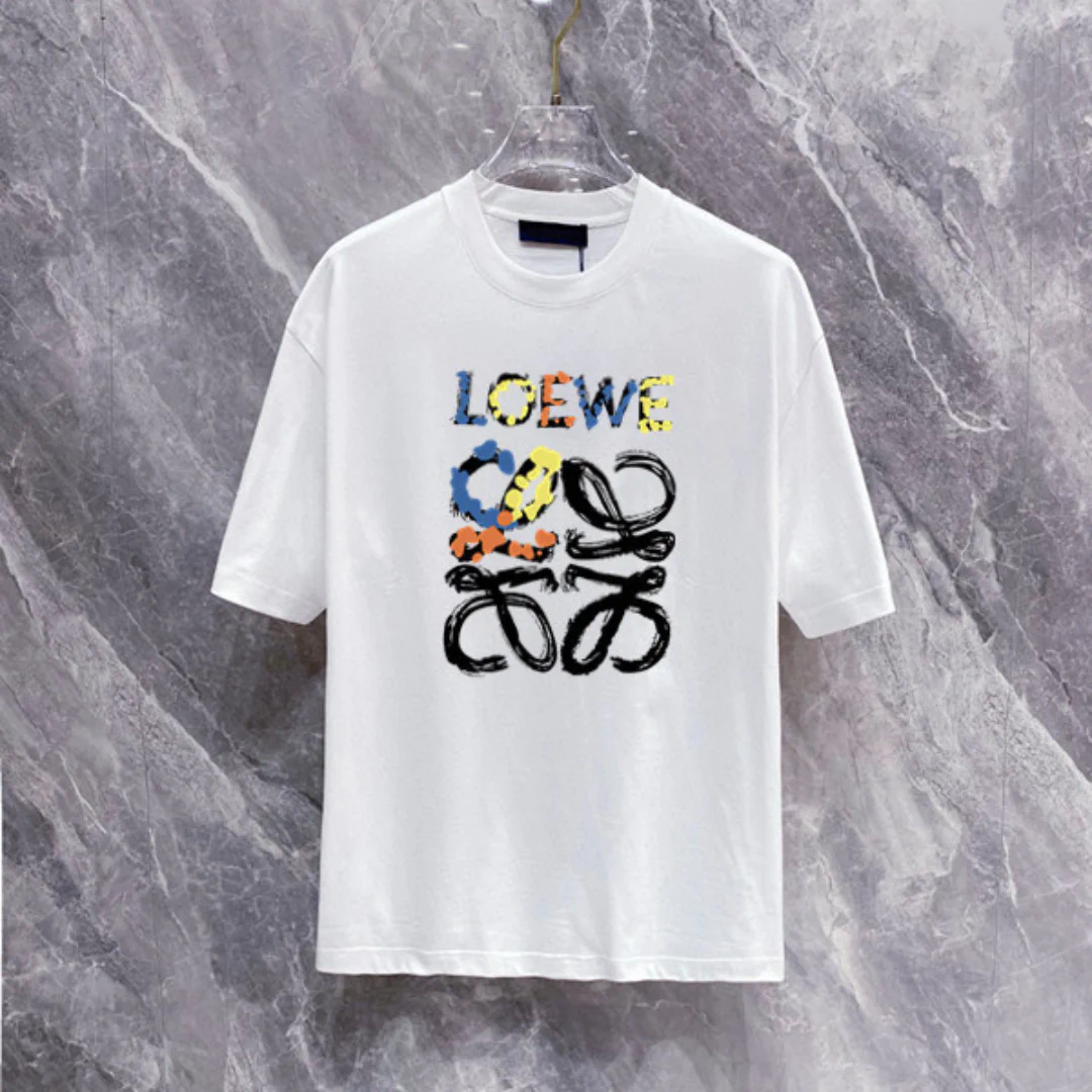 LW Logo-Print Cotton T-Shirt - LW0007 - Image 2