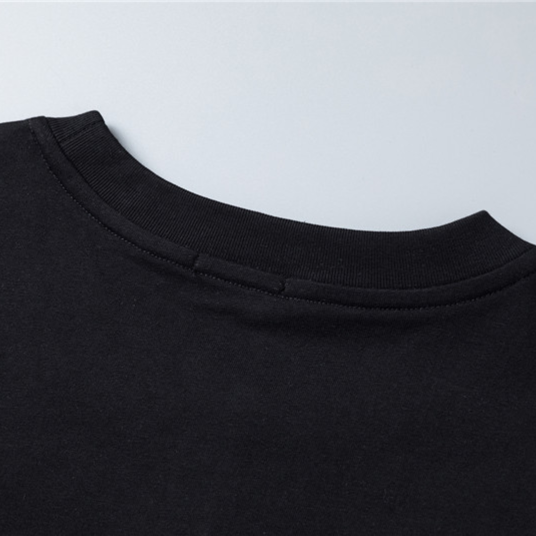 MC Crew-Neck T-Shirt in Black - 95 - mc0000095 - Image 9