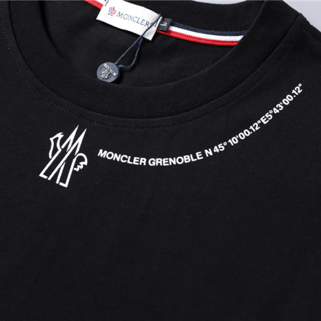 MC Grenoble Logo Print T-shirt in Black - 97 - mc0000097 - Image 7