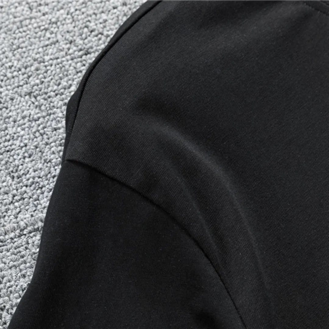 MC Logo-Trimmed Cotton T-shirt in Black - 99 - mc0000099 - Image 8