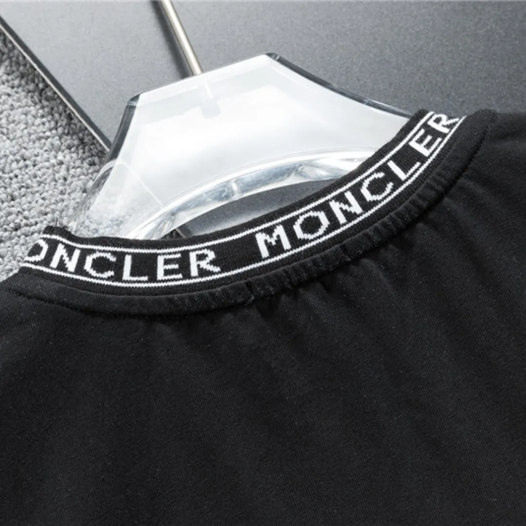 MC Logo-Trimmed Cotton T-shirt in Black - 99 - mc0000099 - Image 7
