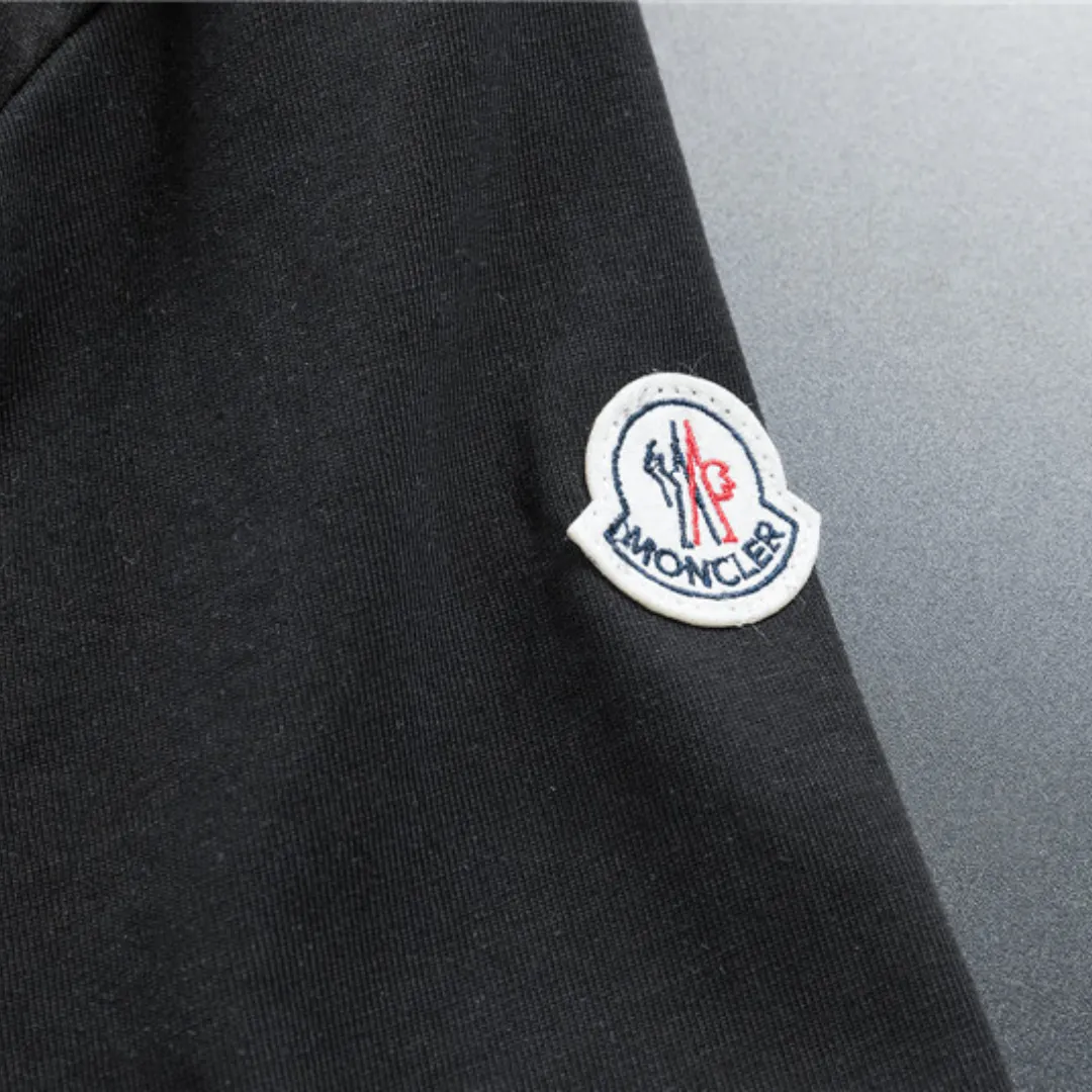 MC Logo-Trimmed Cotton T-shirt in Black - 99 - mc0000099 - Image 9