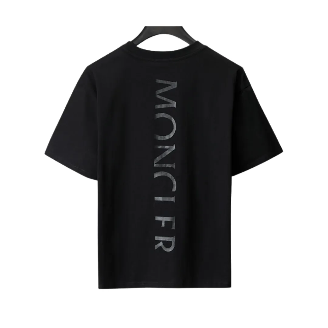MC Logo Print Back T-shirt in Black - 107 - mc0000107 - Image 2