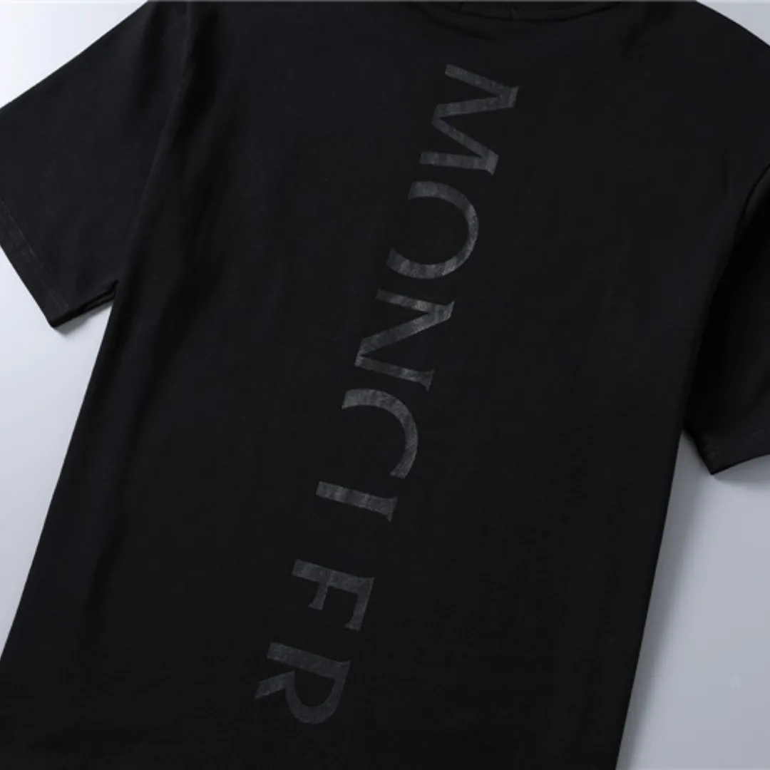 MC Logo Print Back T-shirt in Black - 107 - mc0000107 - Image 10