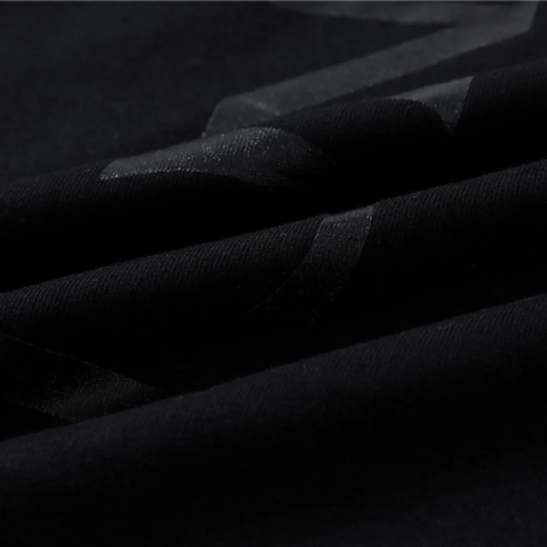 MC Logo Print Back T-shirt in Black - 107 - mc0000107 - Image 15