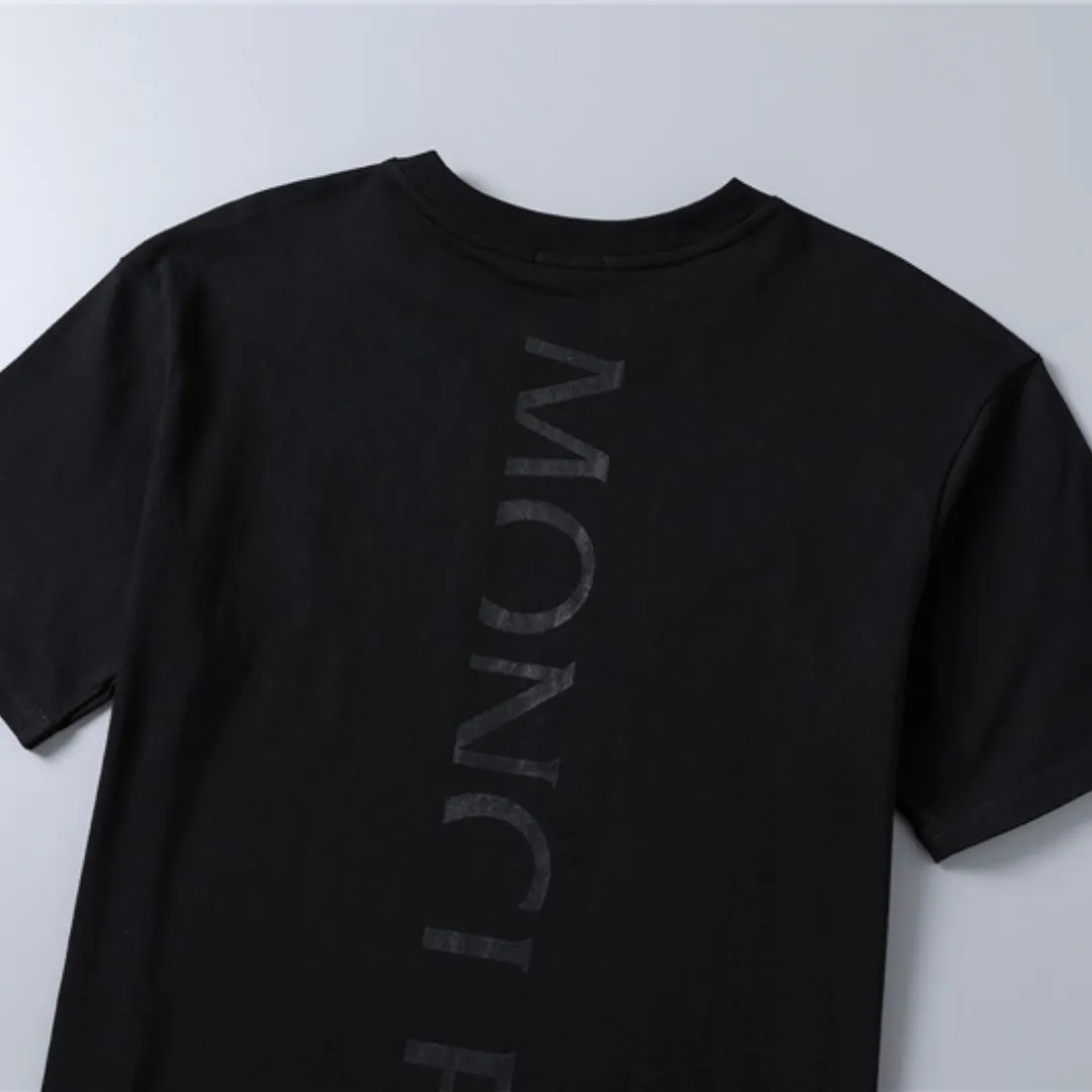 MC Logo Print Back T-shirt in Black - 107 - mc0000107 - Image 9
