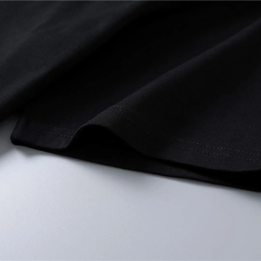 MC Logo Print Back T-shirt in Black - 107 - mc0000107 - Image 14