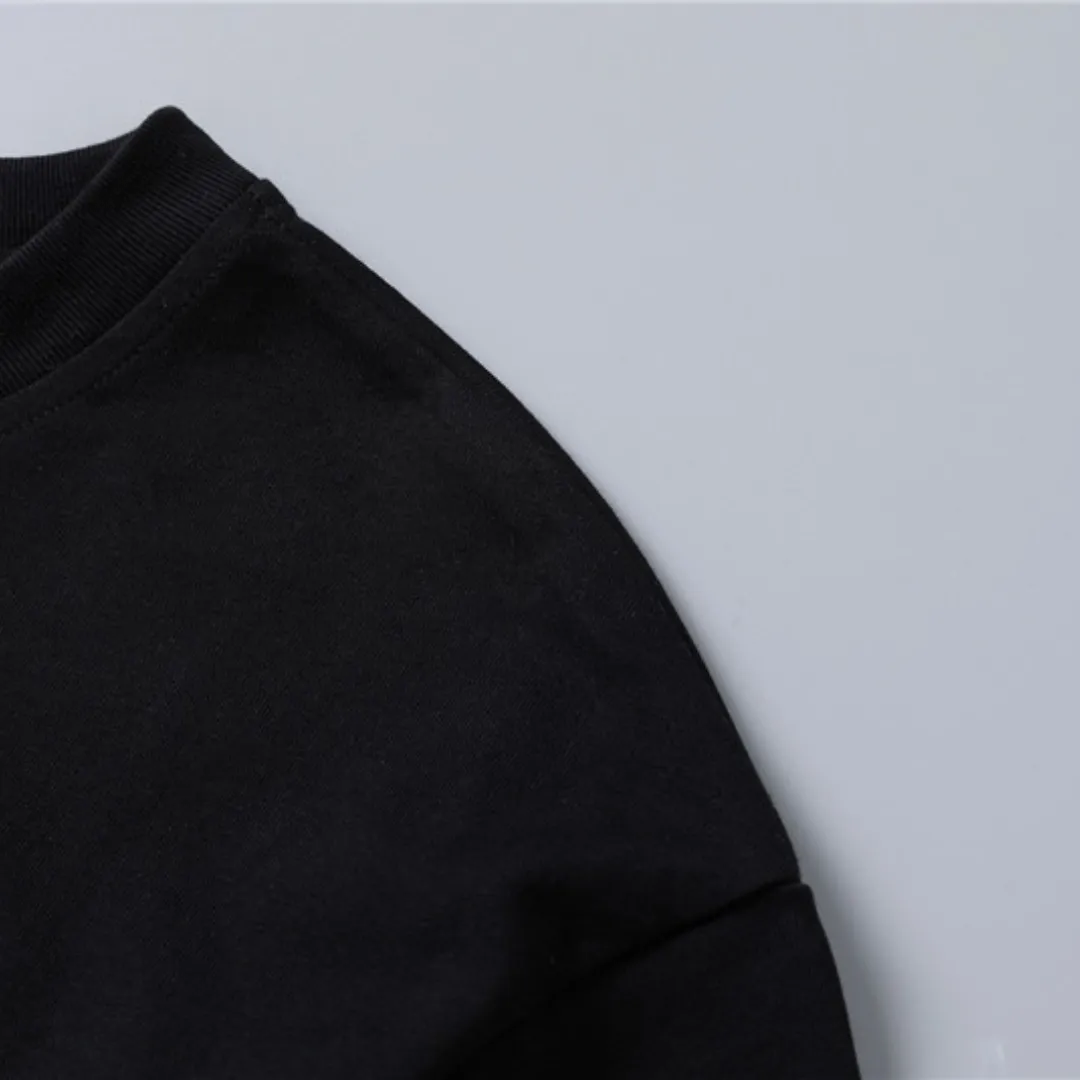 MC Logo Print Back T-shirt in Black - 107 - mc0000107 - Image 12