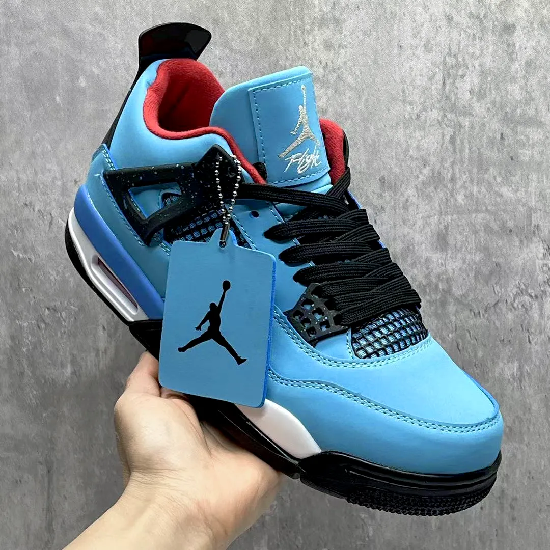 Travis Scott x AJ 4 Cactus Jack Shoes Sneakers – nk0000013 - Image 4