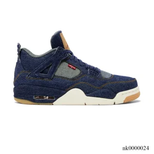Levi’s x AJ 4 Denim Shoes Sneakers – nk0000024