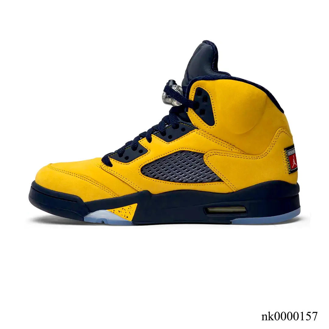 AJ 5 Retro Michigan (2019) Shoes Sneakers - nk0000157 - Image 2