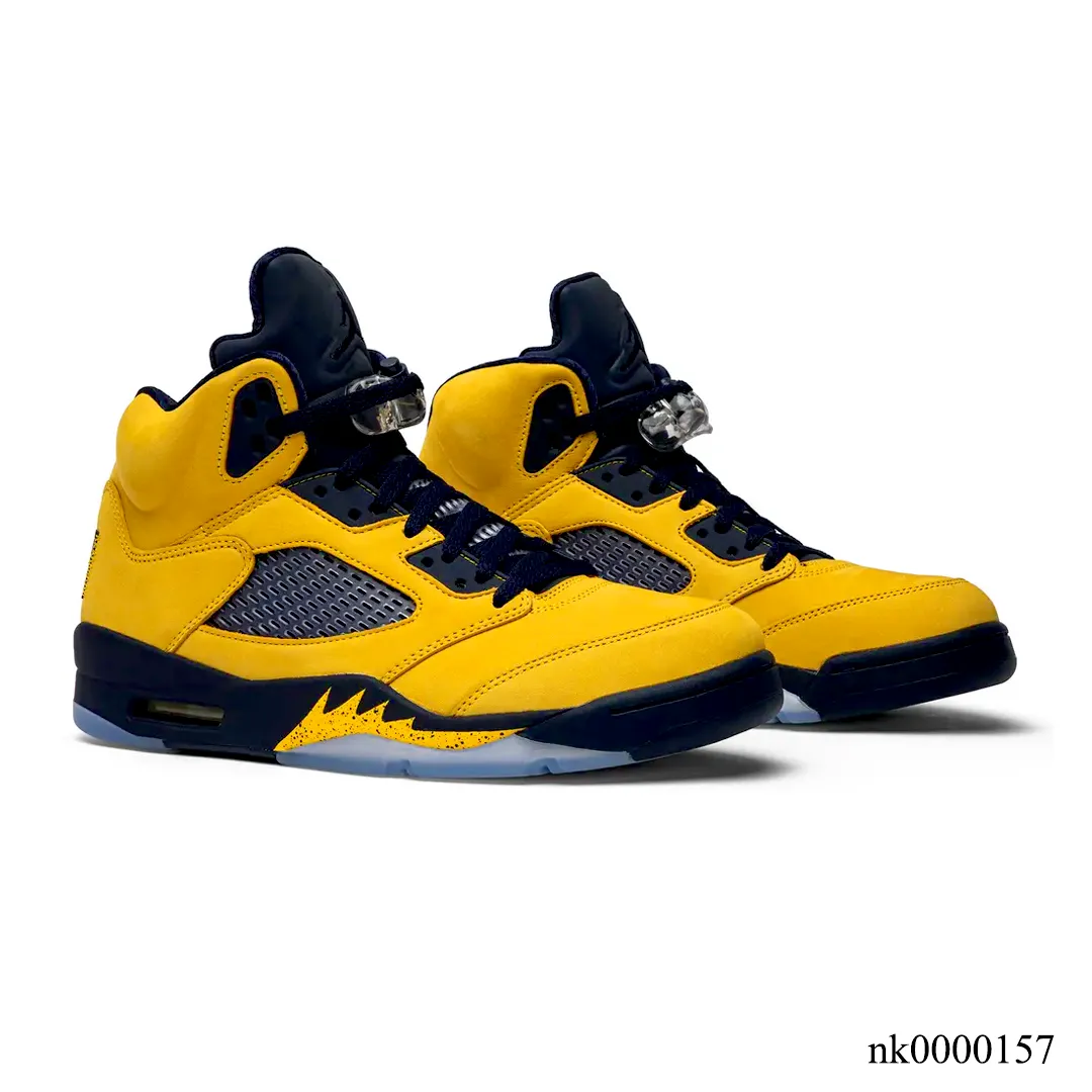 AJ 5 Retro Michigan (2019) Shoes Sneakers - nk0000157 - Image 3