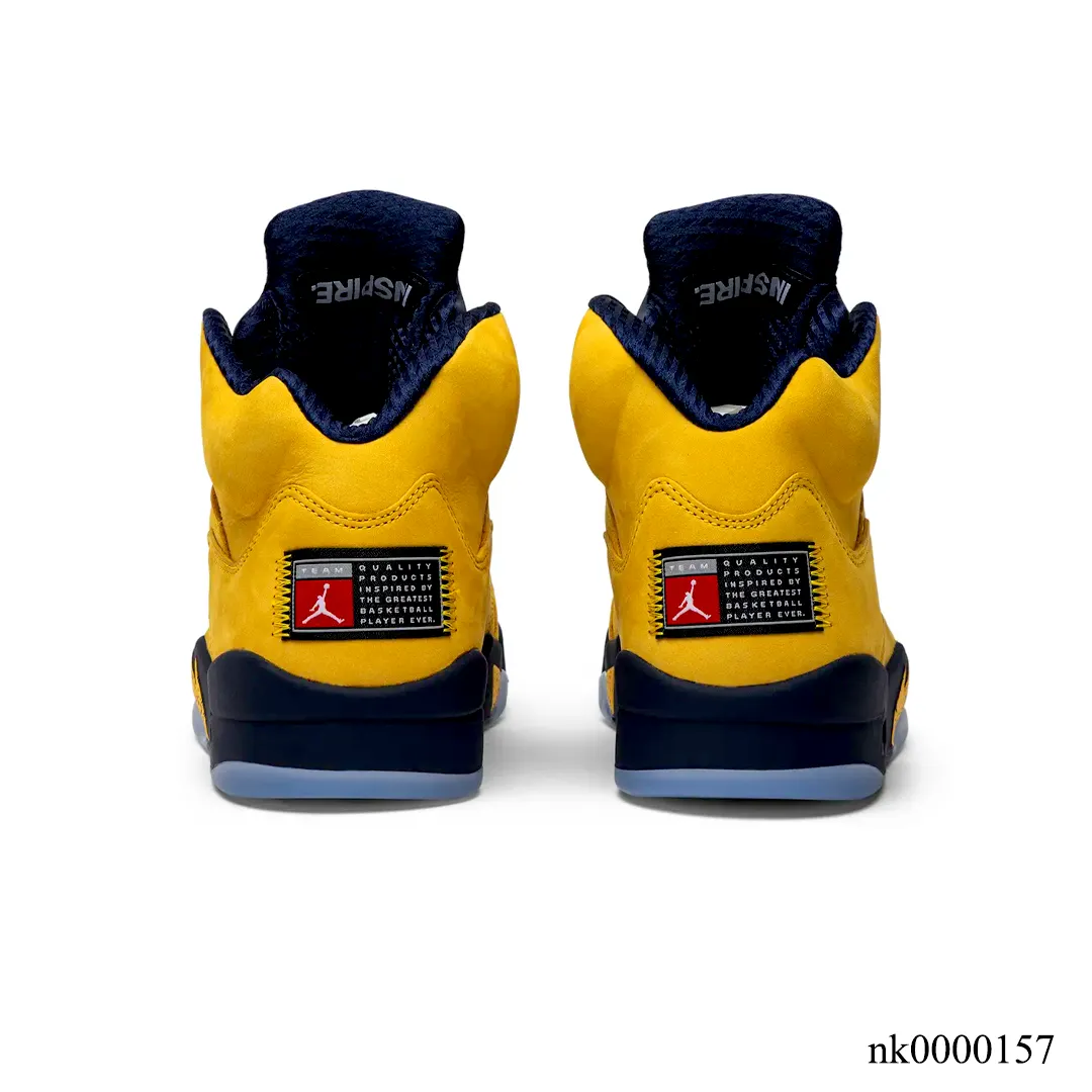 AJ 5 Retro Michigan (2019) Shoes Sneakers - nk0000157 - Image 4