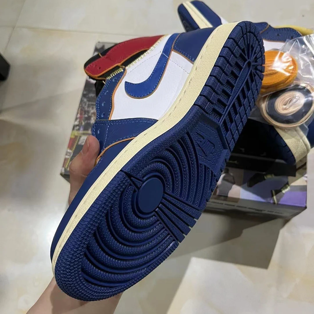 Union LA x AJ 1 High OG NRG Storm Blue Shoes Sneakers – nk0000291 - Image 10