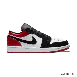 AJ 1 Low Black Toe Shoes Sneakers - nk0000732