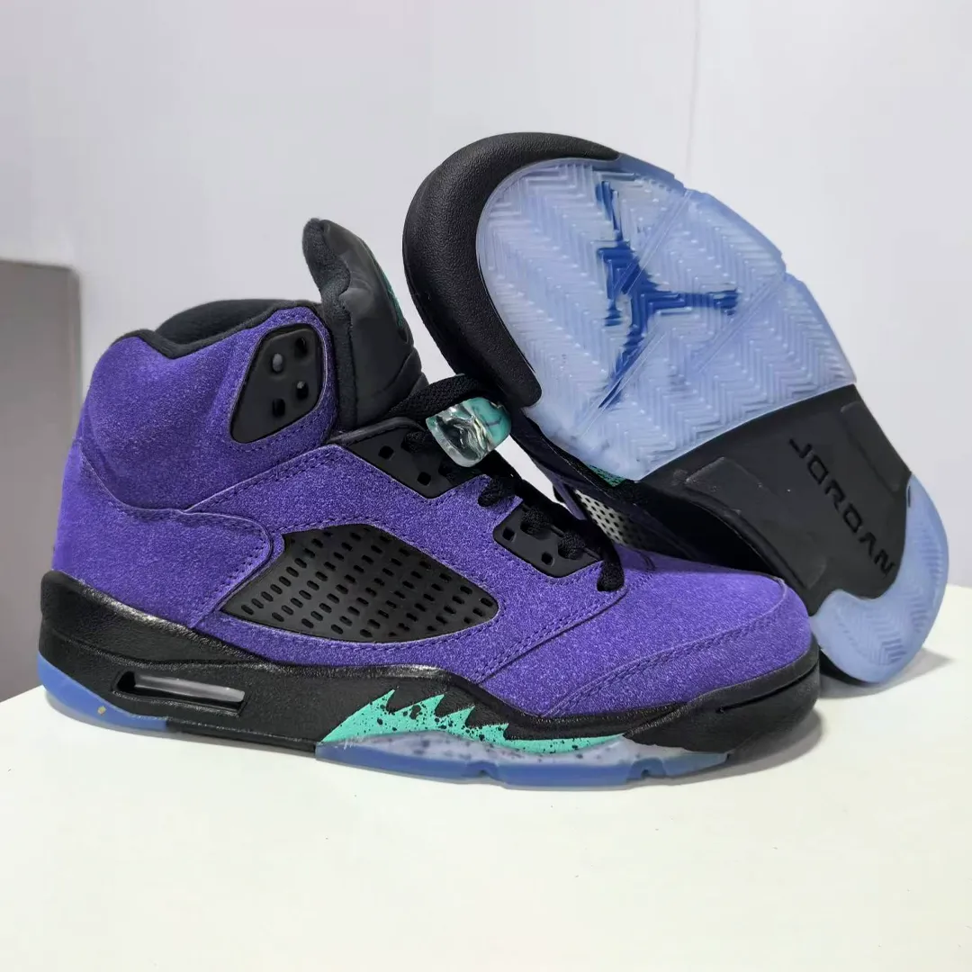 AJ 5 Retro Alternate Grape Shoes Sneakers - nk0000745 - Image 3