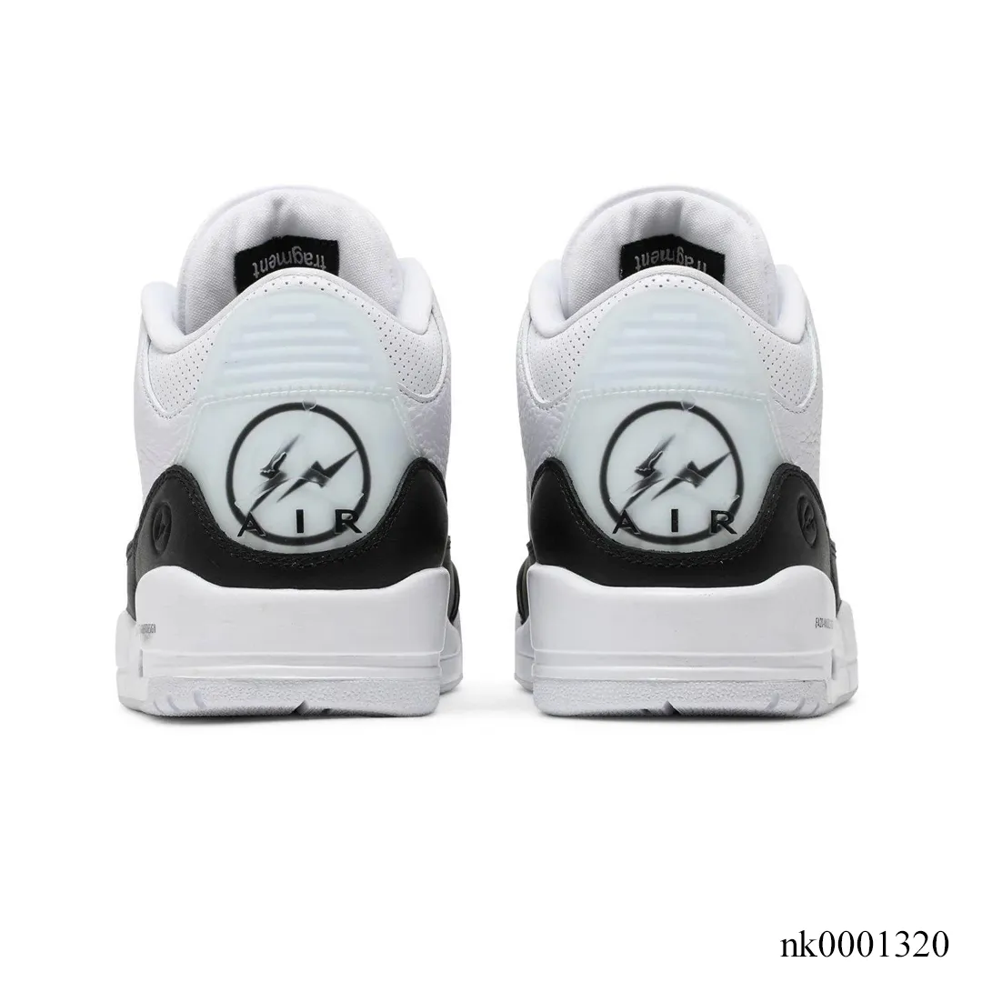 Fragment x AJ 3 White Black Shoes Sneakers - nk0001320 - Image 4