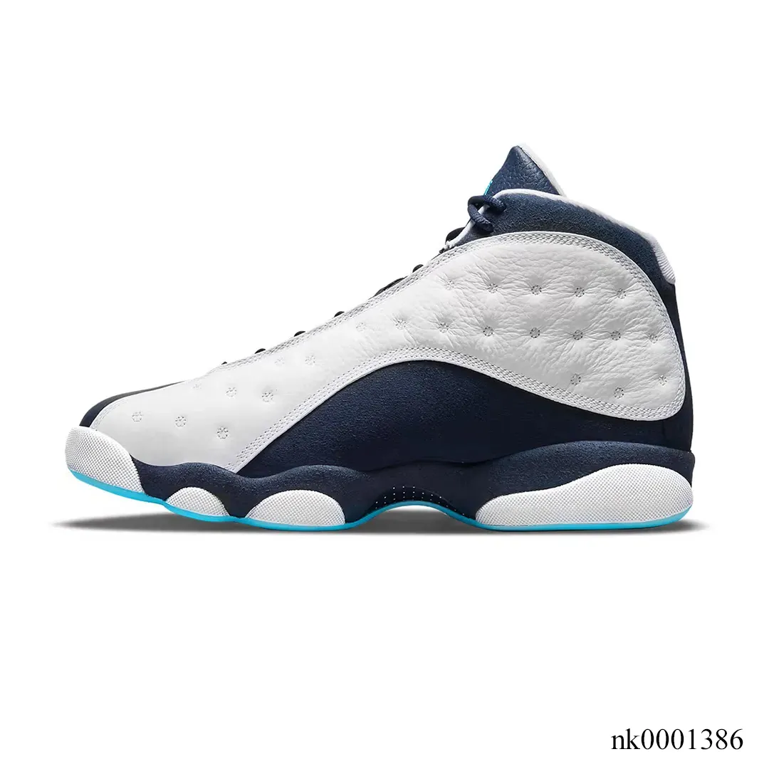 AJ 13 Retro White Obsidian Powder Blue Shoes Sneakers - nk0001386 - Image 2