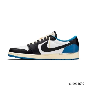 Alternative view of Travis Scott x AJ 1 Low x Fragment Shoes Sneakers - nk0001639
