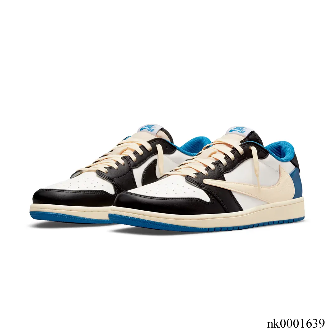 Travis Scott x AJ 1 Low x Fragment Shoes Sneakers - nk0001639 - Image 3