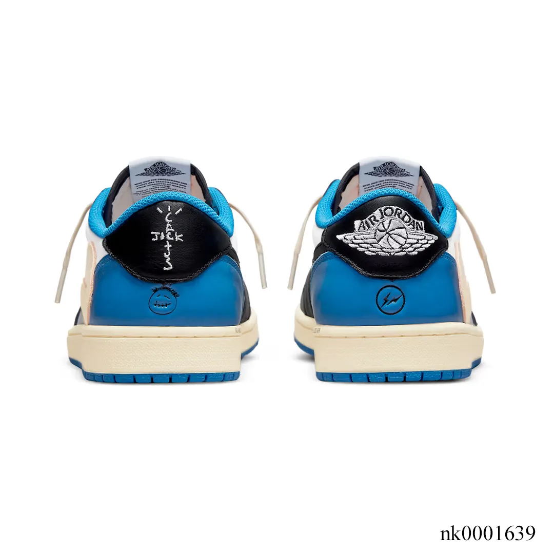 Travis Scott x AJ 1 Low x Fragment Shoes Sneakers - nk0001639 - Image 5