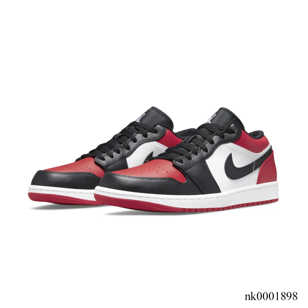 AJ 1 Low Bred Toe Shoes Sneakers - nk0001898 - Image 3
