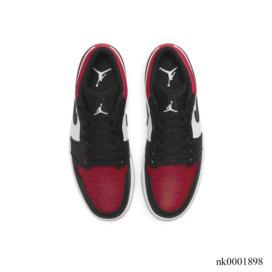 AJ 1 Low Bred Toe Shoes Sneakers - nk0001898 - Image 4