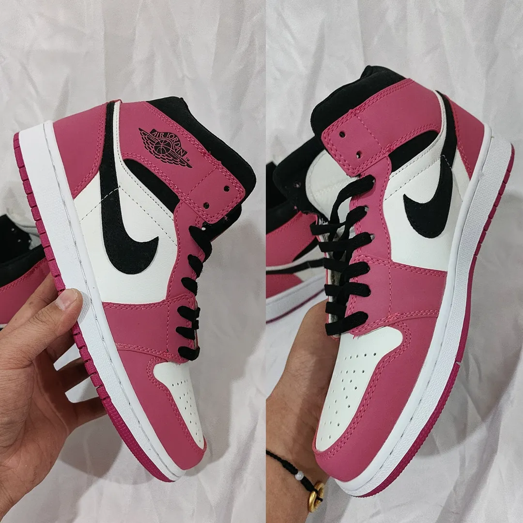 AJ 1 Mid SE “Light Berry” Shoes Sneakers - nk0001983 - Image 7
