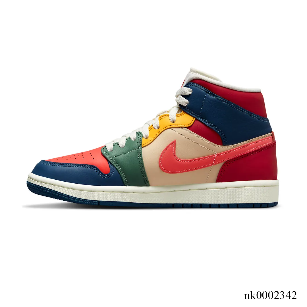 AJ 1 Mid SE Multi Color Shoes Sneakers - nk0002342 - Image 2