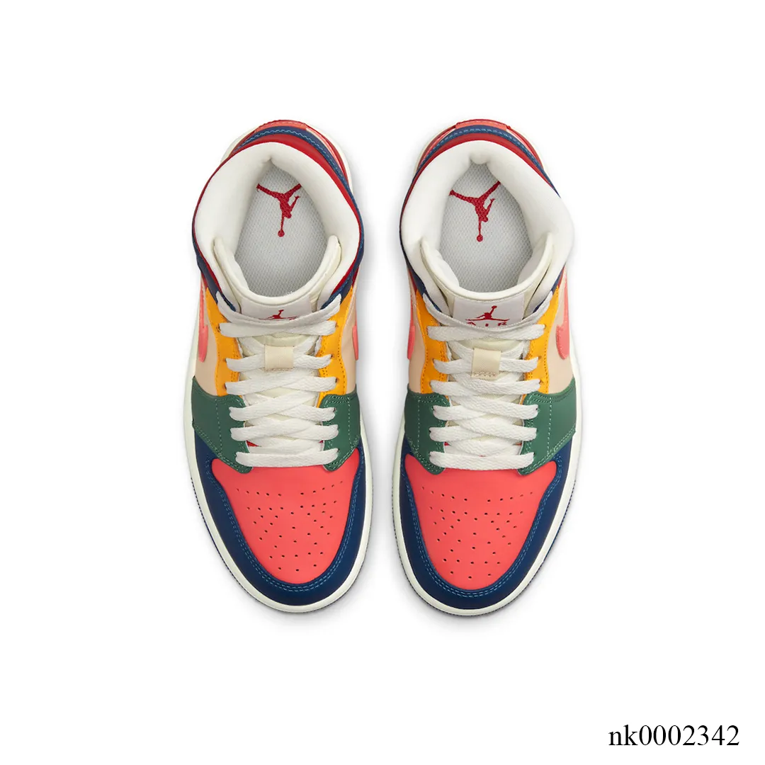AJ 1 Mid SE Multi Color Shoes Sneakers - nk0002342 - Image 4