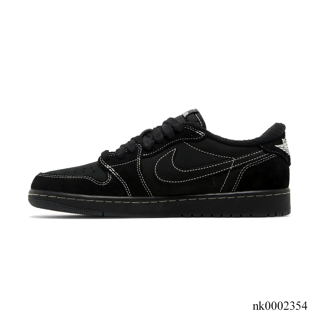 Travis Scott x AJ 1 Low Black Phantom Shoes Sneakers - nk0002354 - Image 2